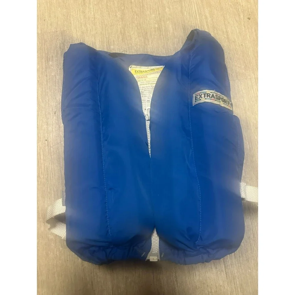 Extrasport CHX-3 Personal Flotation Life Jacket Vest Adult Small Blue